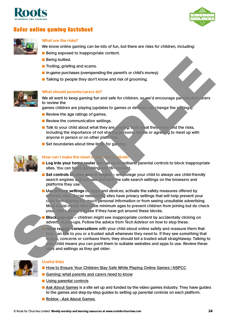 Kingdom Builders: 3-session holiday club