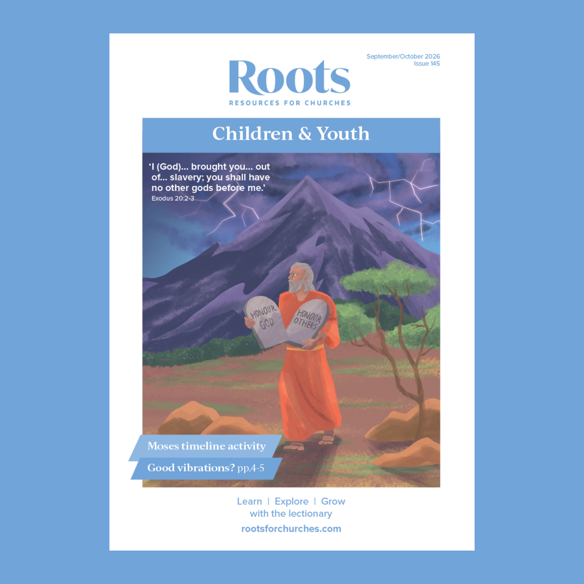 Roots Children & Youth Magazine issue 145: September-October 2026