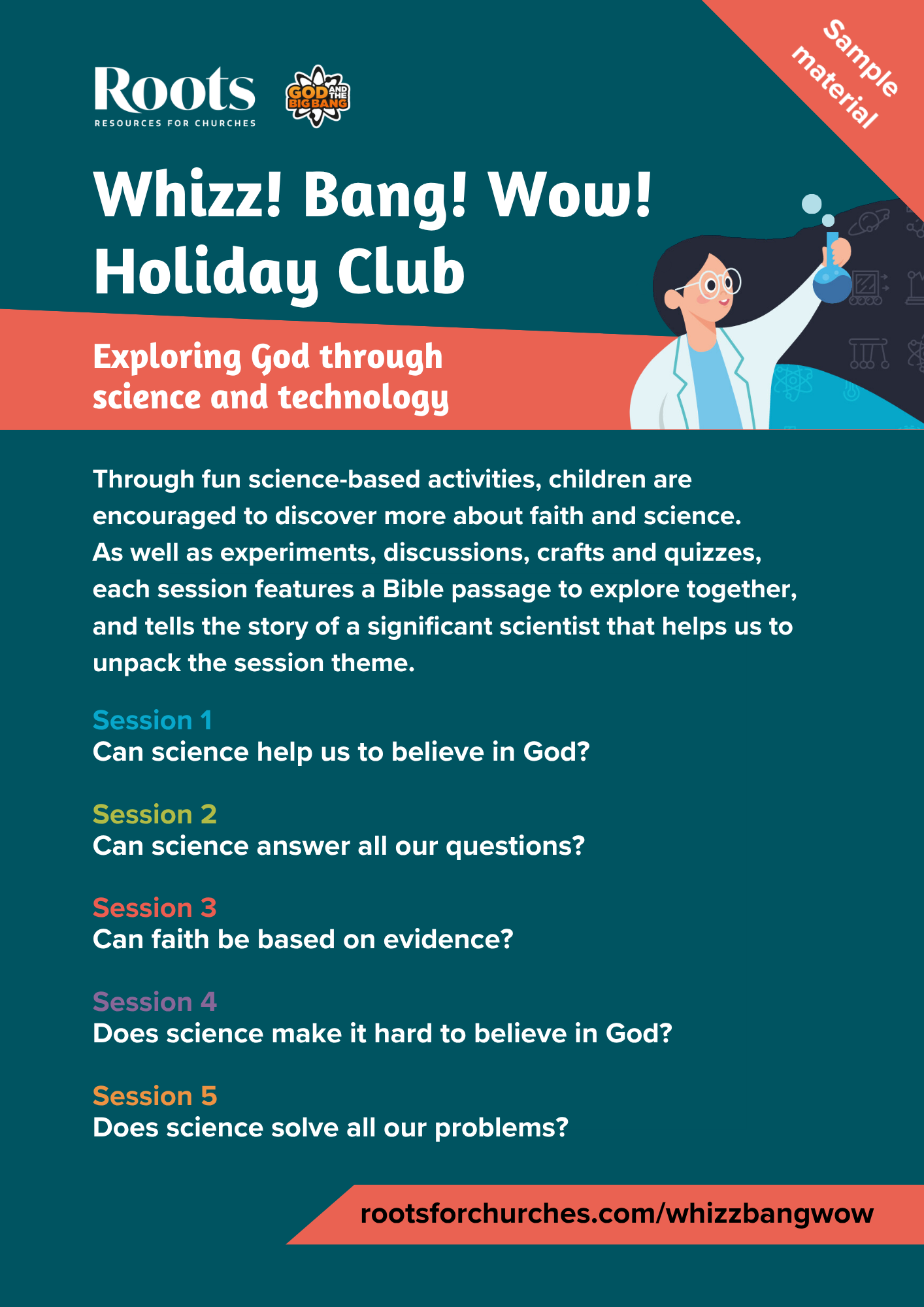Whizz! Bang! Wow! 5-session STEM holiday club