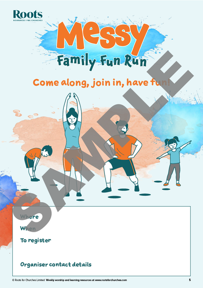 Messy Family Fun Run: offering hope in the messiness of life