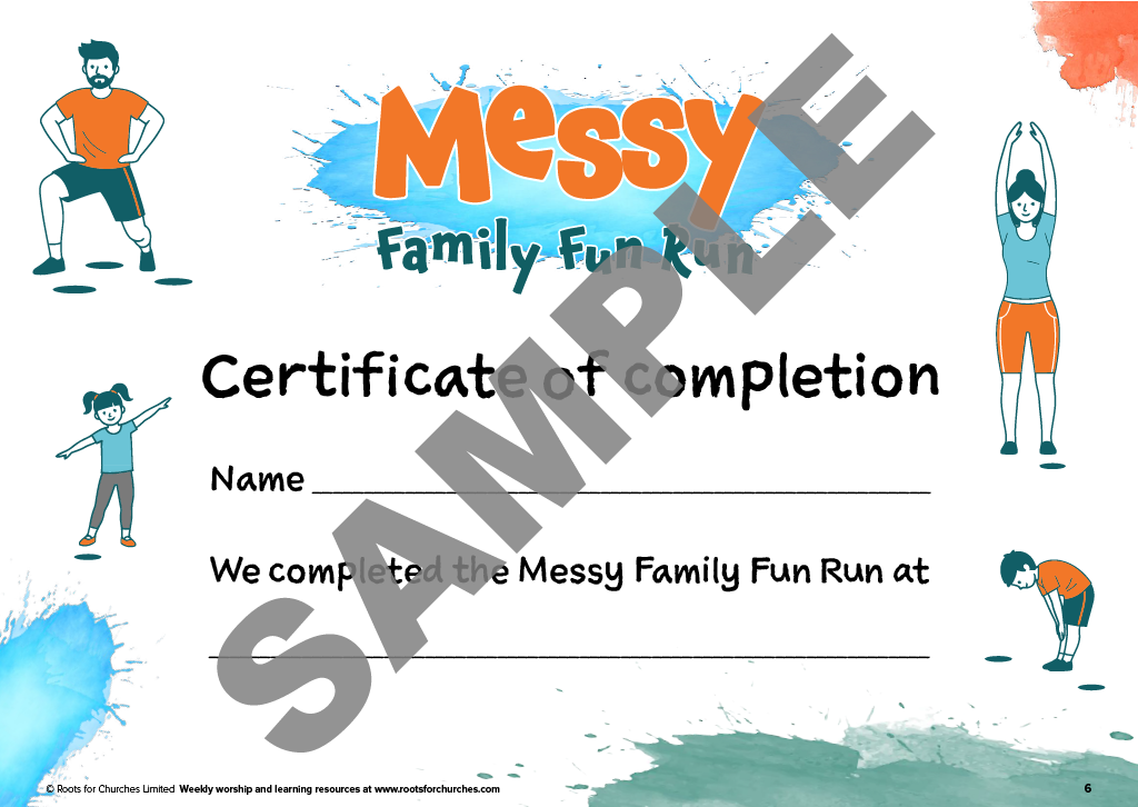 Messy Family Fun Run: offering hope in the messiness of life