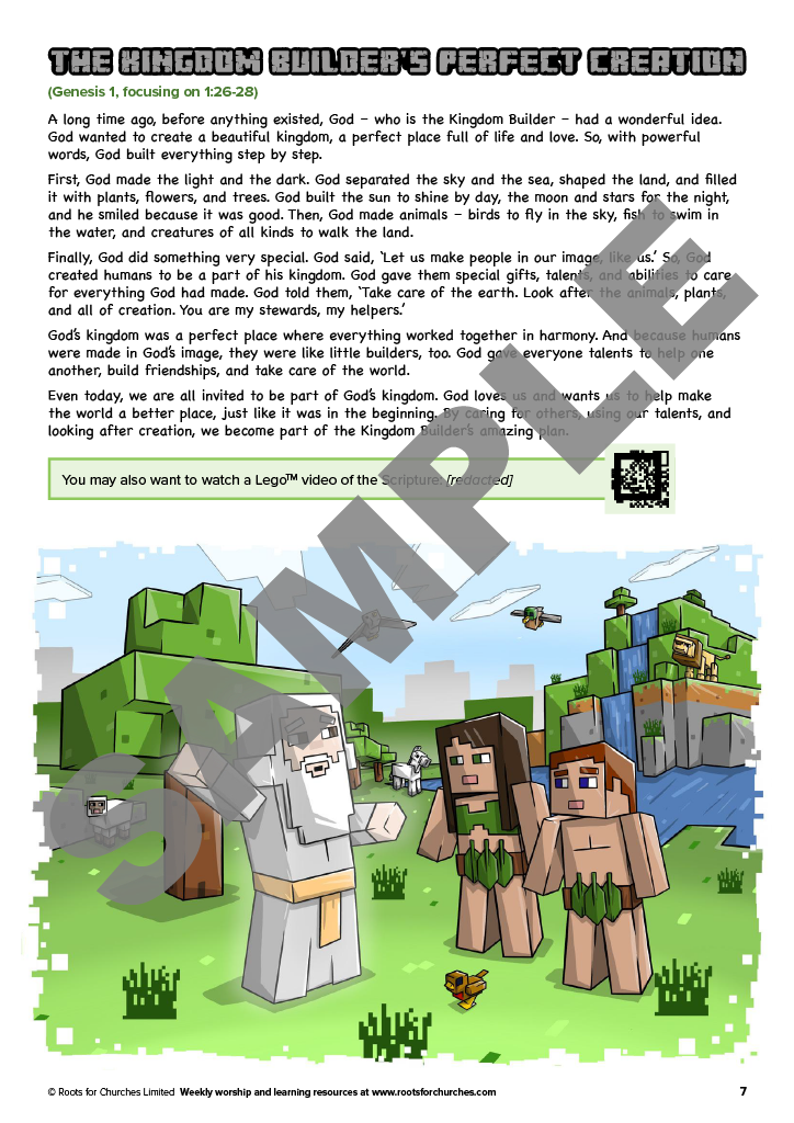 Kingdom Builders: 3-session holiday club