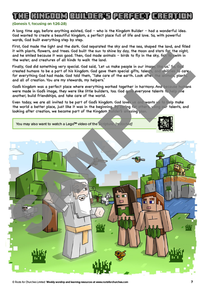 Kingdom Builders: 3-session holiday club