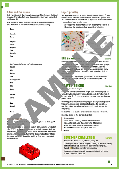 Kingdom Builders: 3-session holiday club