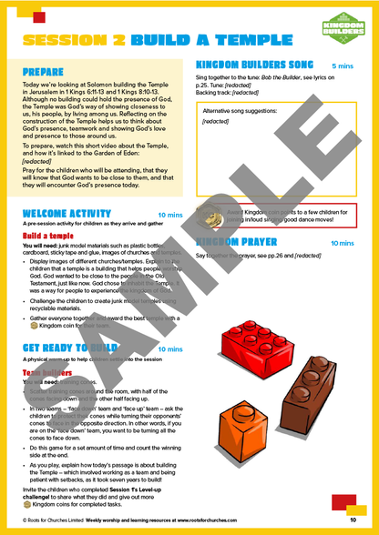Kingdom Builders: 3-session holiday club