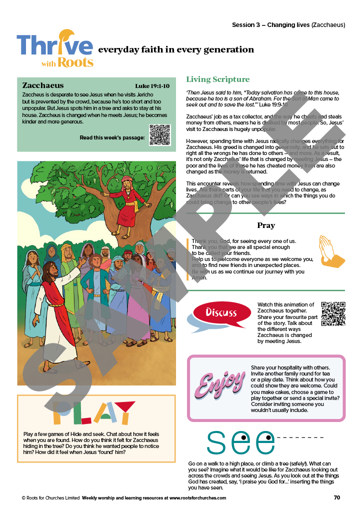 Journey of a Lifetime: 3-session intergenerational holiday club