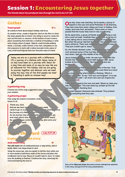 Journey of a Lifetime: 3-session intergenerational holiday club