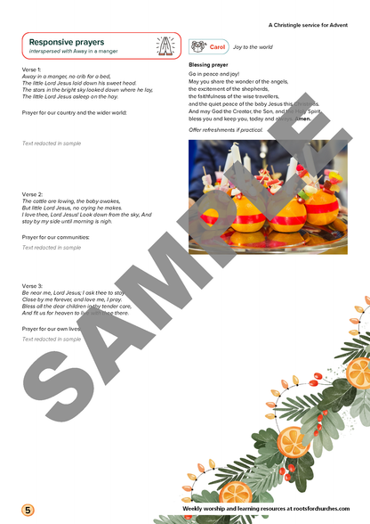 Christingle with a fresh twist: an unexpected addition