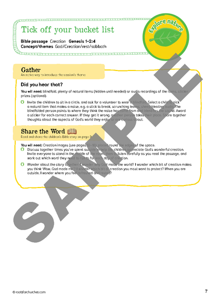 The Big Summer Holiday Bucket List: 6-session holiday club