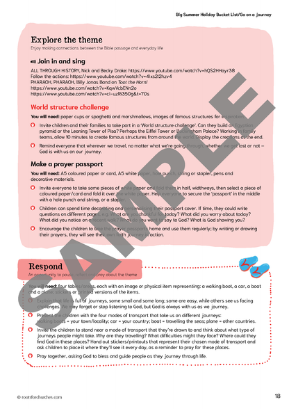 The Big Summer Holiday Bucket List: 6-session holiday club