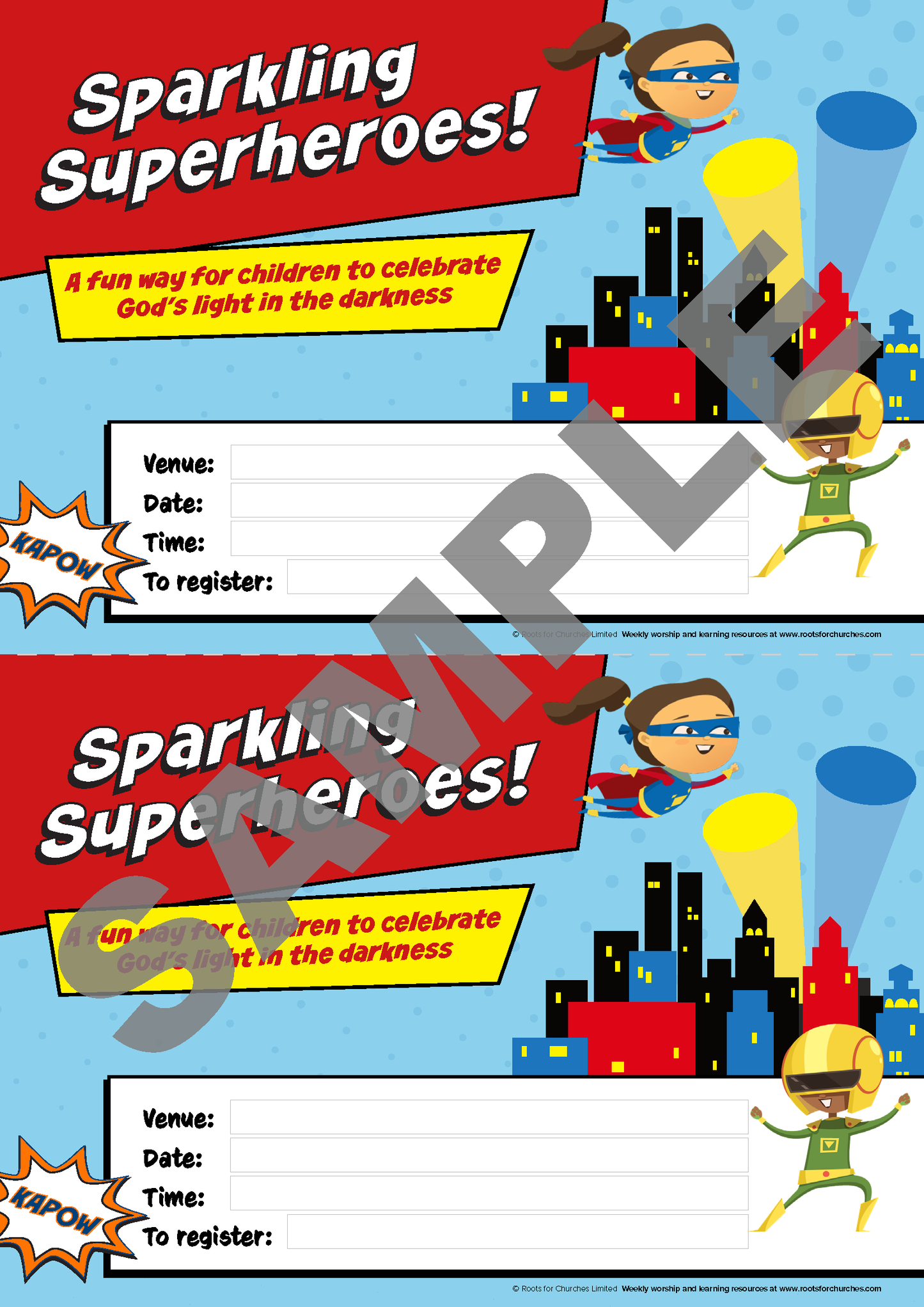 Sparkling Superheroes Holiday Club