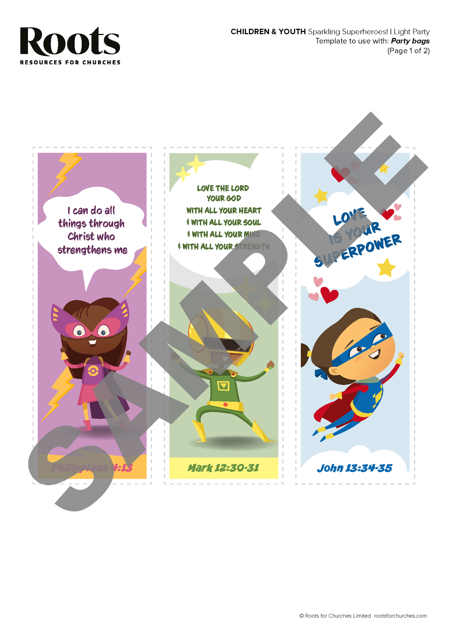 Sparkling Superheroes Holiday Club